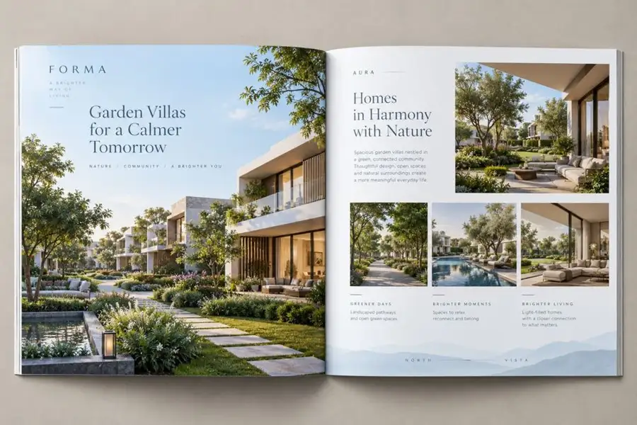 Creative Brochure Design concept study 12