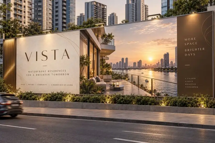 Outdoor Hoarding Design concept study 3