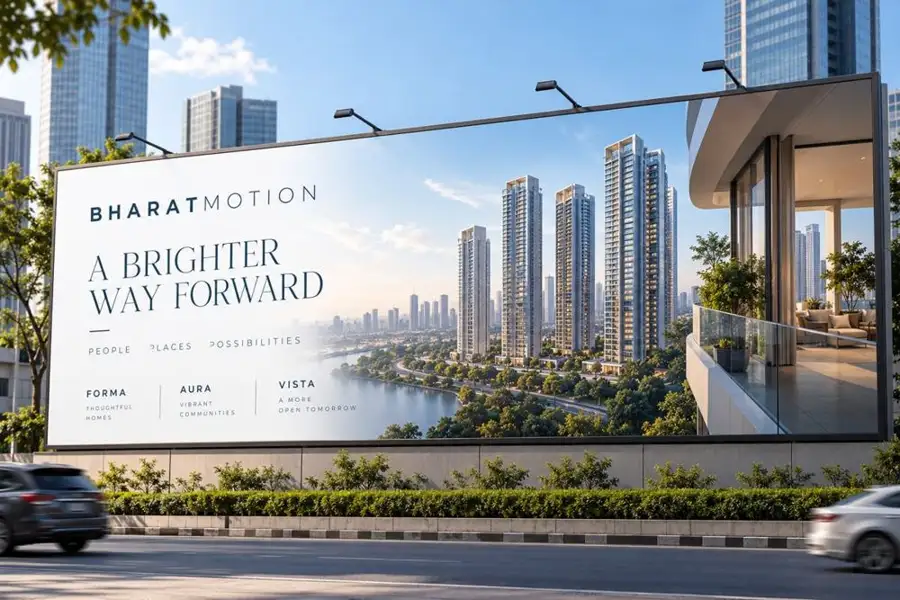 Outdoor Hoarding Design concept study 6