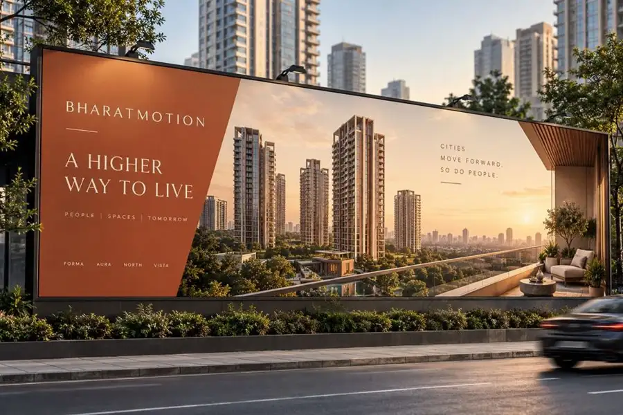Outdoor Hoarding Design concept study 11