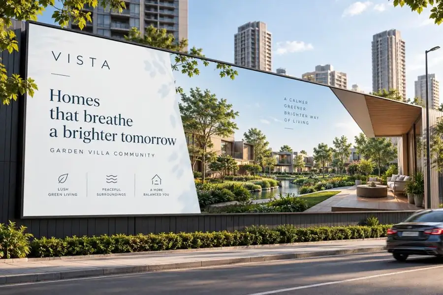 Outdoor Hoarding Design concept study 12
