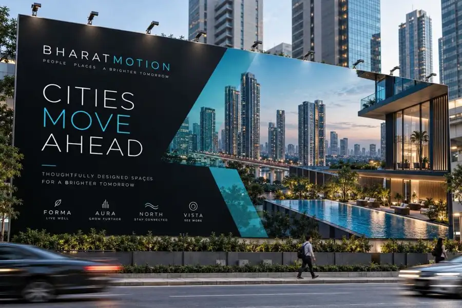 Outdoor Hoarding Design concept study 16