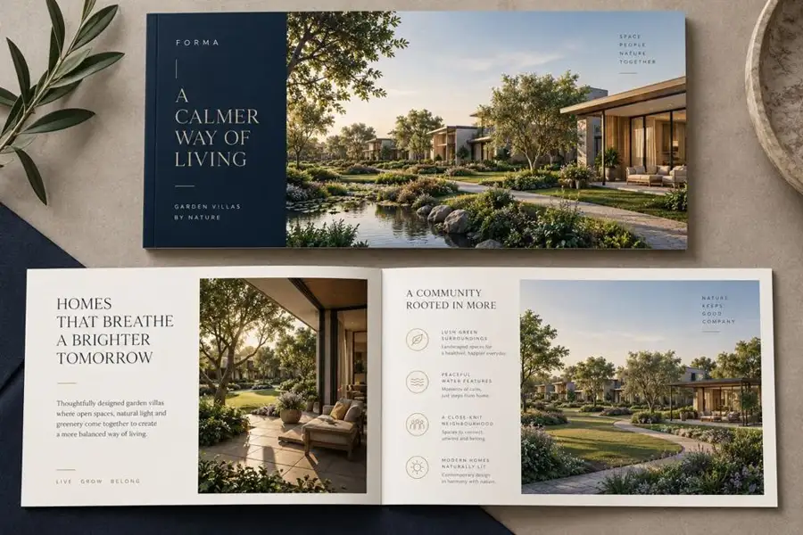 Leaflet Design concept study 7