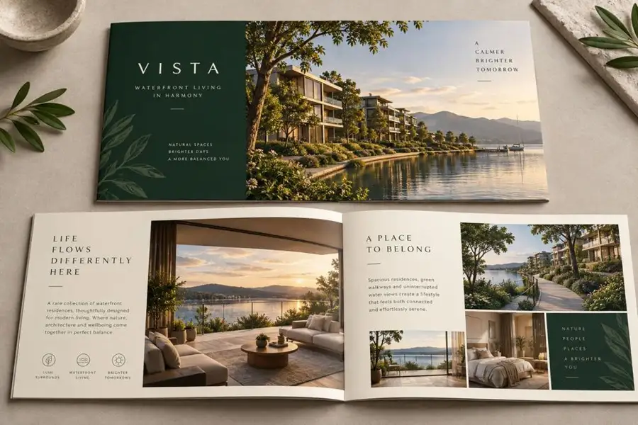 Leaflet Design concept study 8