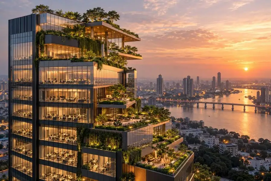 3D Skyscraper Design concept study 3