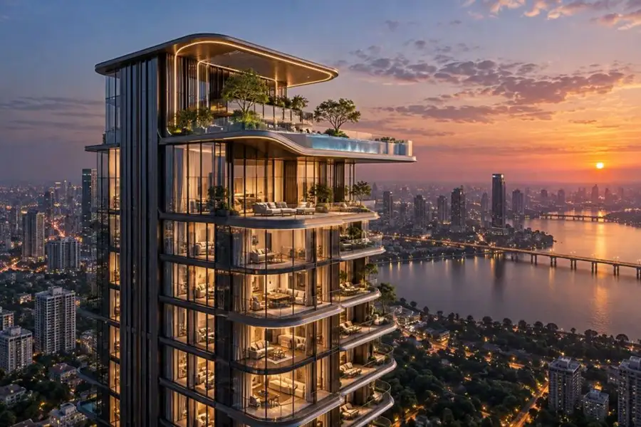 3D Skyscraper Design concept study 14