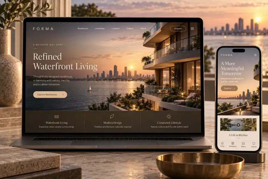 Website & App Concepts concept study 3